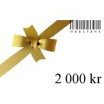 Presentkort 2000 kr